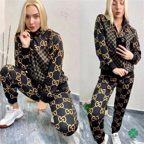 gucci tracksuit for girls|joggers sets women Gucci.